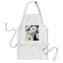 Gänseblümchen-Blumen, die weiß wachsen Schürzen