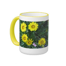 Gänseblümchen-Ring Kaffee Tasse