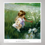 Gänseblümchen-Tage Posterdrucke