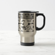 "Ganz über Zeit " Kaffee Tasse