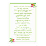 Garden Baby Product Card visitenkarten