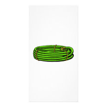 Garden Hose Customized Photo Card