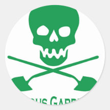 gardener runder sticker