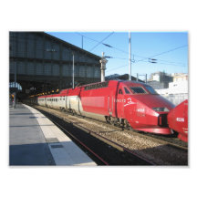 Gare du Nord Foto Druck