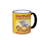 Garfield-Dickbauch des Goldbechers Tee Tasse