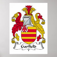 Garfield-Familienwappen Plakatdrucke