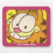 Garfield-Grinsen mousepad