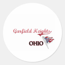Garfield-Höhen-Ohio-Stadt-Klassiker Aufkleber