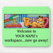 Garfield Logobox gehen jetzt Mousepad weg mousepads