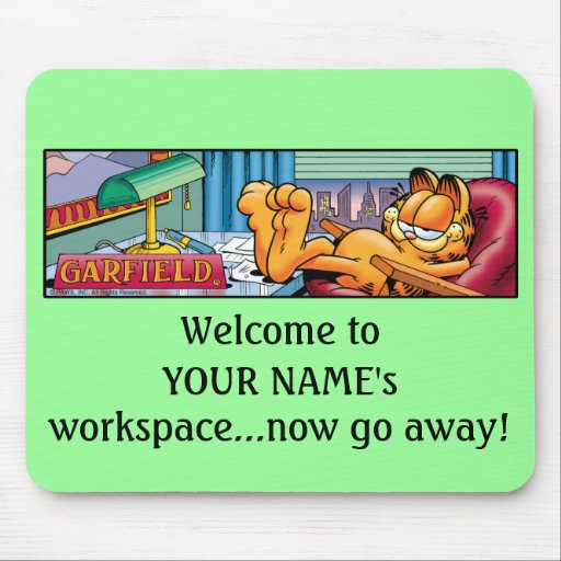 Garfield Logobox gehen jetzt Mousepad weg