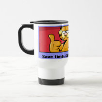 Garfield Logobox sind mit mir Reise-Becher einvers tassen