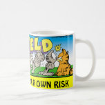Garfield Logobox stören mich Becher Tee Haferl
