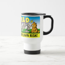 Garfield Logobox stören mich Reise-Becher tassen