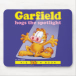 Garfield nimmt den Scheinwerfer Mousepad in Beschl