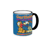Garfield nimmt seins leckt Becher Kaffeetassen
