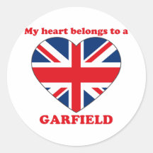 Garfield Runder Sticker