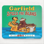 Garfield verschüttet die Bohnen Mousepad