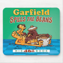 Garfield verschüttet die Bohnen Mousepad mousepads
