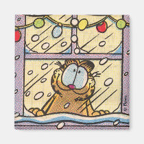 Garfield-Weihnachtsabends-Magnet magnete