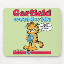 Garfield weltweites Mousepad