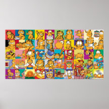 Garfields Abdeckungs-Sammlungs-Plakat