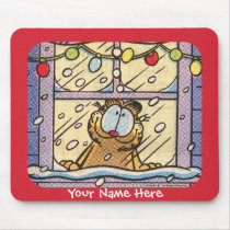 GarfieldWeihnachtsabend Mousepad mousepads