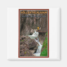 Garmisch - Höllentalklamm Kühlschrankmagnete