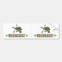 Garten-Bedeckung mit Laub Auto Sticker