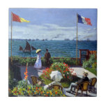 Garten bei Sainte-Adresse durch Claude Monet Fliesen