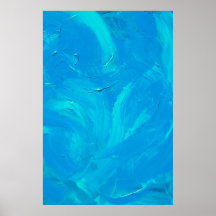 Garten des Blaus Plakatdrucke