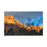 Garten des Gott-Sonnenuntergangs Leinwanddruck