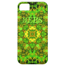 "Garten-Einlegearbeit" Handyhaut ("ihre") iPhone 5 Case