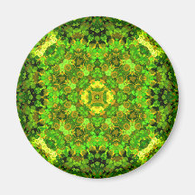 "Garten-Einlegearbeit" Magnet Kühlschrankmagnet