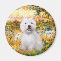 Garten Fiorito - Westie 2 Magnete