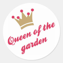 Garten Runder Sticker