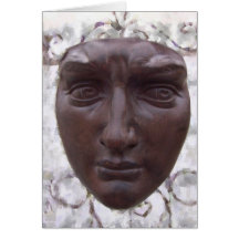 Garten-Skulptur Grußkarten