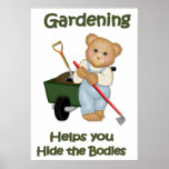 Garten spitzt #2 - Fell-Körper Poster