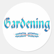 GARTENARBEIT STICKER