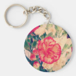 Gartennelke, keychain schlüsselanhänger