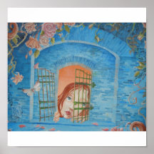 Gartentor Plakatdruck