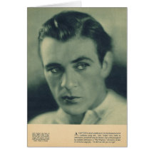 Gary-Fassbinderporträt 1930 Karten