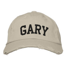 Gary stickte Hut Bestickte Mützen