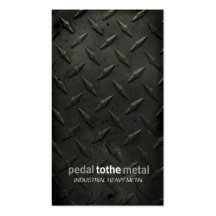 GASCHROMATOGRAPHIE | Pedal zum Metall Visitenkartenvorlagen