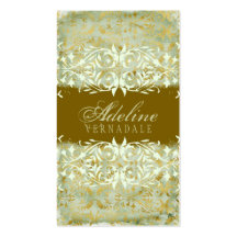 GASCHROMATOGRAPHIE | Vintages Melone-Gold Visitenkarten