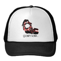 Gasmask. 001 trucker cap
