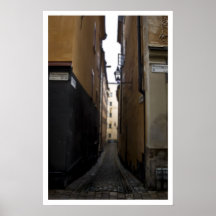 Gasse Posterdrucke