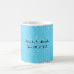 Gastgeschenke Hochzeit der blauen Sterne Tee Tasse