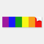 Gay Pride-Flagge/Regenbogen-Flagge Autoaufkleber