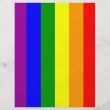 Gay Pride-Flagge/Regenbogen-Flagge Individuelle Flyer