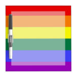 Gay Pride-Regenbogen-Flagge memoboards